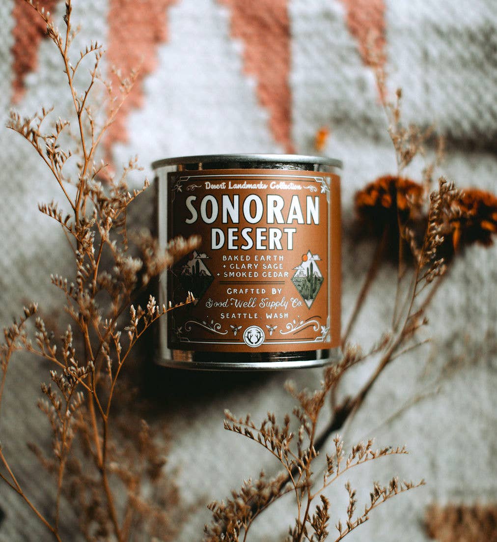 Good & Well Supply Co. - Vendita all'ingrosso Candele da viaggio - Candela Desert Landmarks6