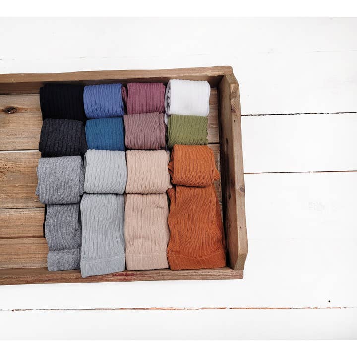 OLIVE & CRADLE - Wholesale Tights - Kids - Ribbed Tights Stockings2