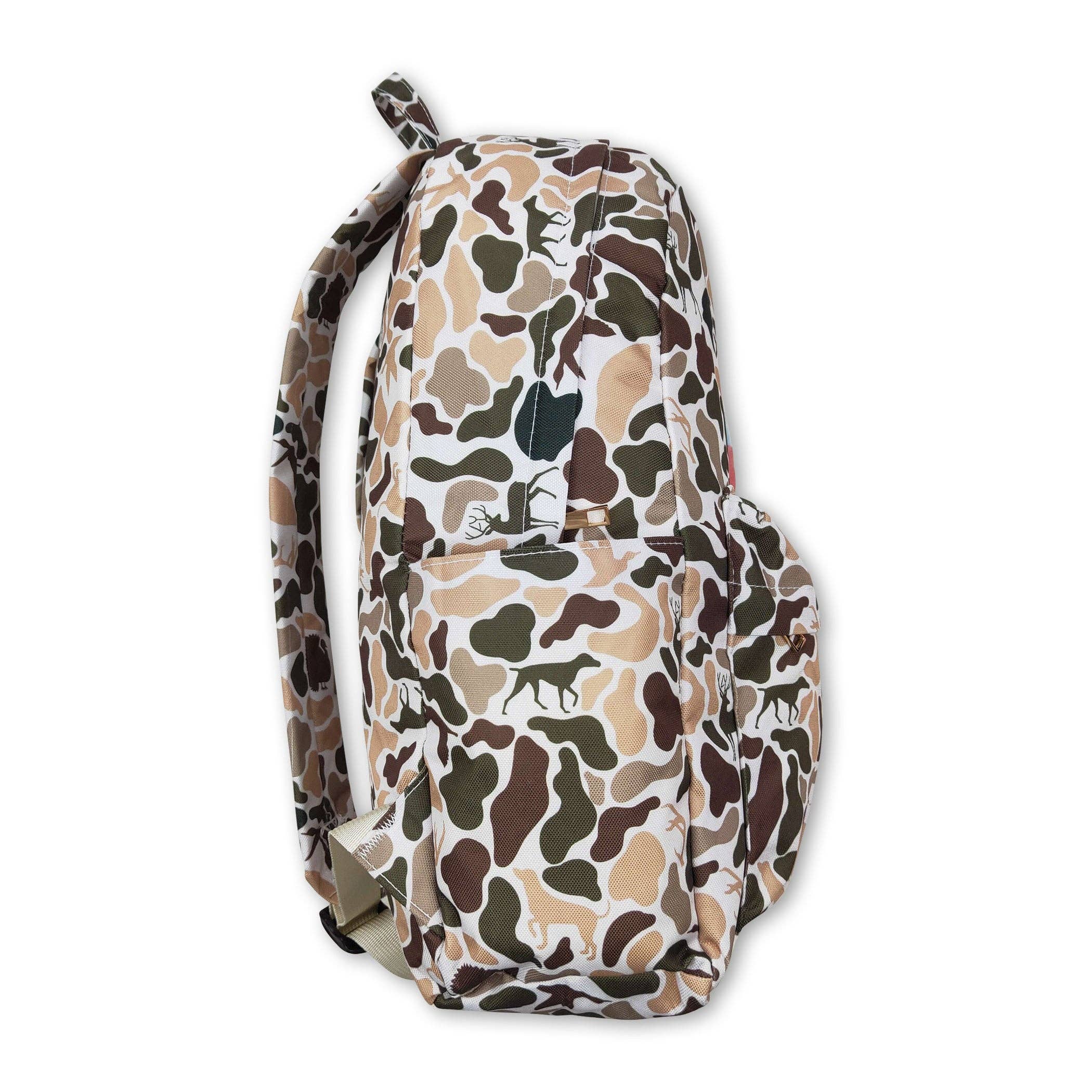 Yawoo Garments - Wholesale Backpack - Kids - Camo turkey deer dog hunting kids backpack3
