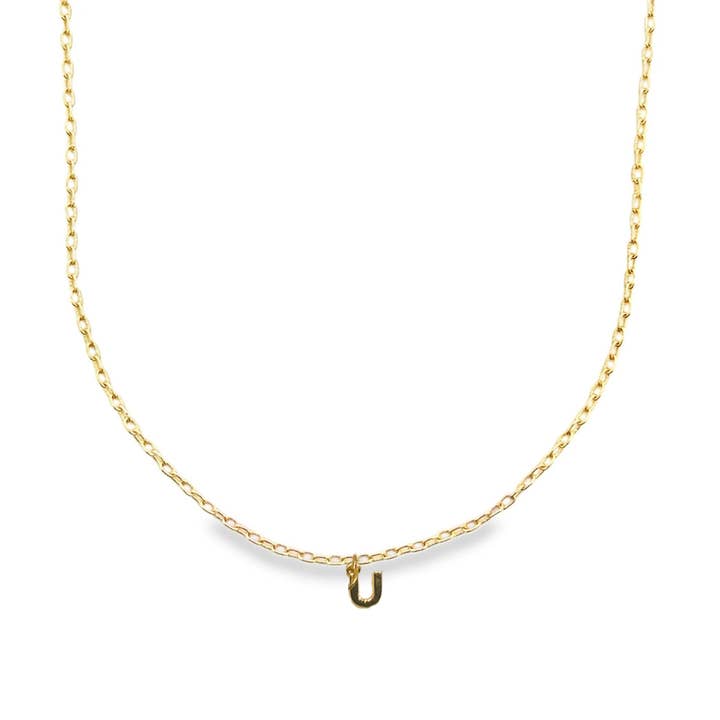 Camilla Limón - Wholesale Pendant/Charm Necklace - Tiny Initial Charm Personalized Gold-Filled Necklace19