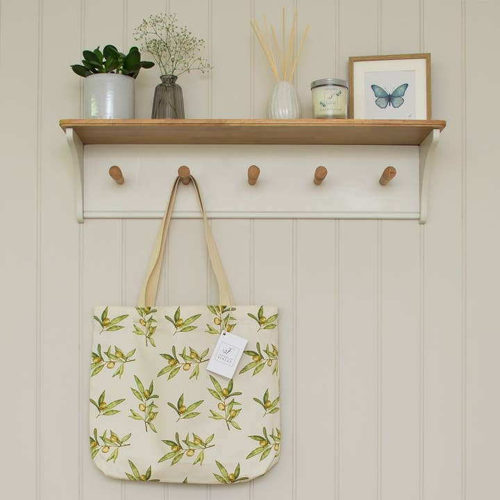 Olive Print Tote Bag for wholesale by Letters To Finley