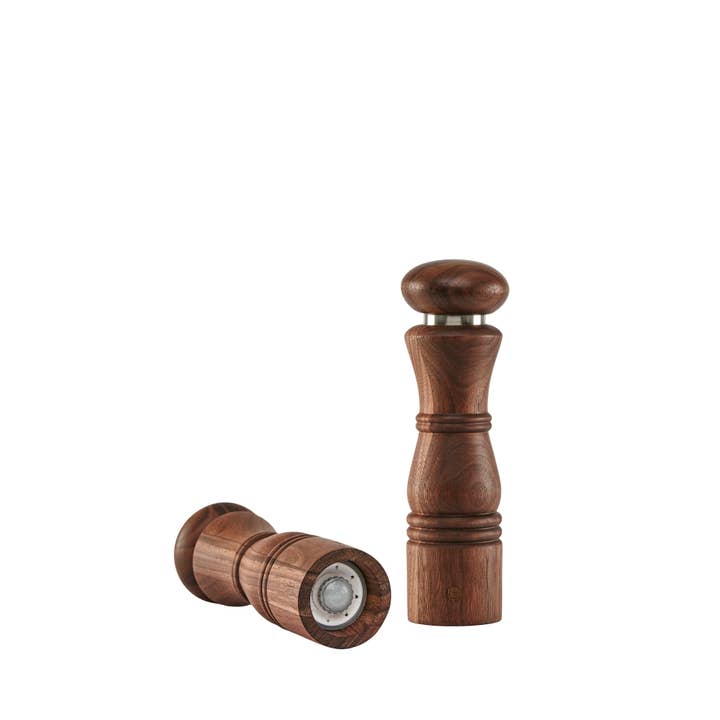 CrushGrind - Wholesale Spice Mill - Paris Walnut and Stainless Steel Spice Mill