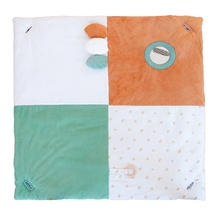 Tappeto gioco Diplododo unisex in velluto colorato per la vendita all'ingrosso da parte di Trois kilos Sept