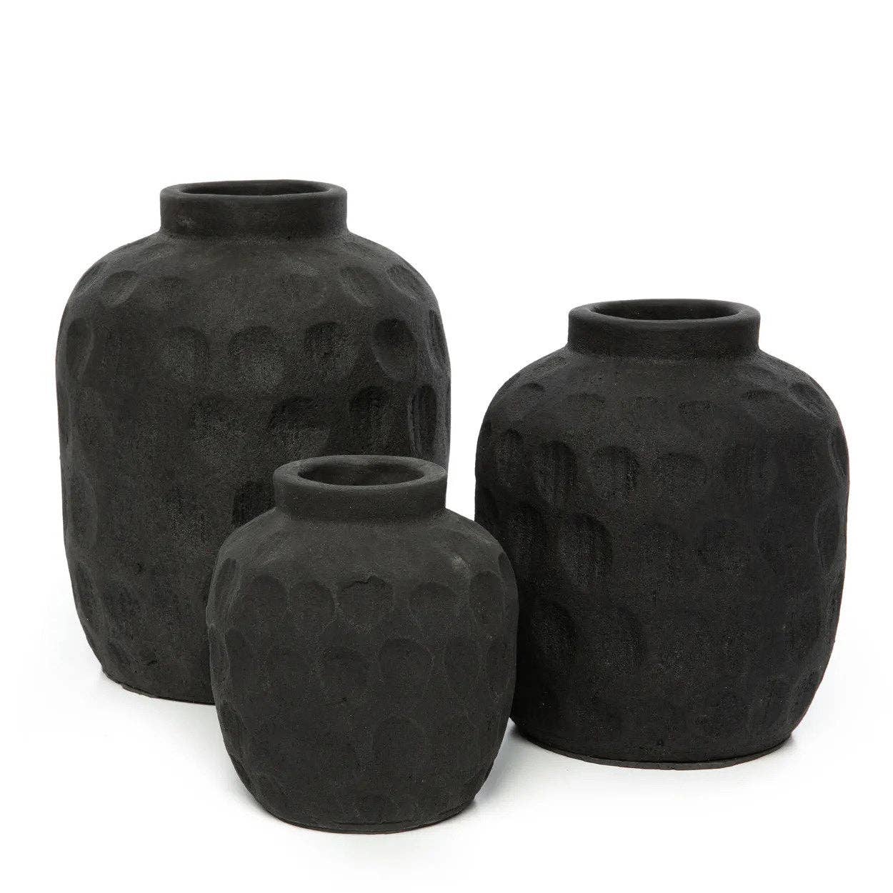 Bazar Bizar Living - Wholesale Vase - The Trendy Vase - Black - S2