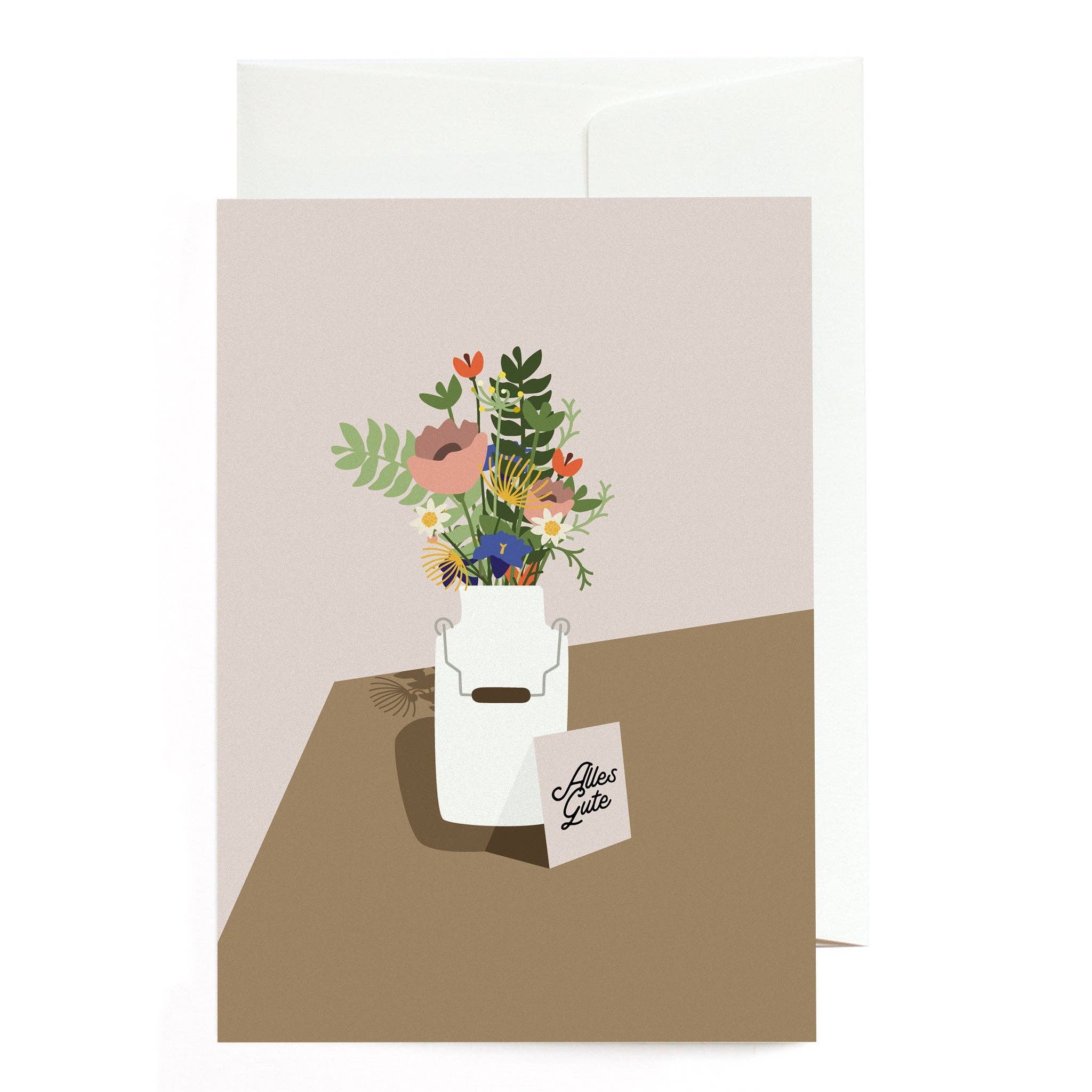 Roadtyping - Wholesale Everyday Greeting Card - Greeting card bouquet0