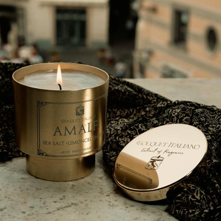 BouquetItaliano – wholesale Jar/filled candle – Amalfi Luxury Scented Candle – Italian Coastal Inspired68