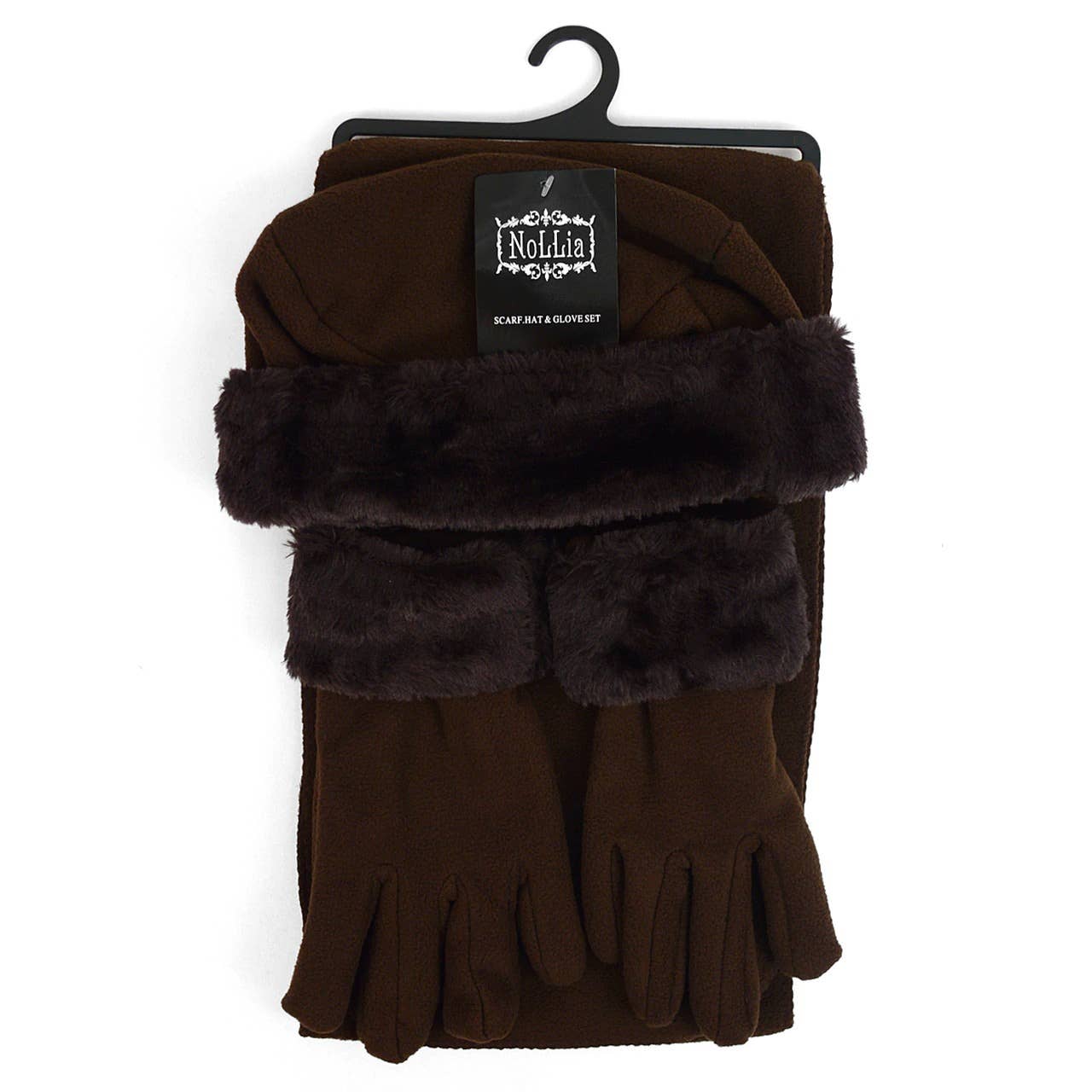 Selini New York - Wholesale Winter Accessory Set - Women's - Women's Fleece Winter Set - WSET6012