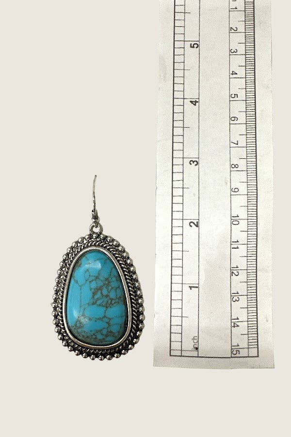 Burnished Silver Turquoise Squash Blossom Short Necklace Set for wholesale on Faire1