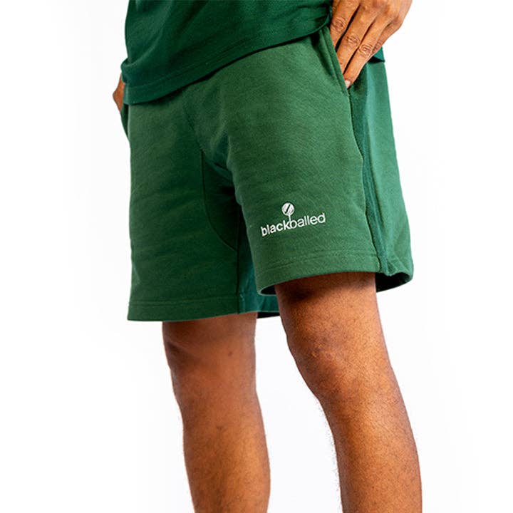 Blackballed Golf - Vente Short – homme - Short de survêtement BBG (vert)1
