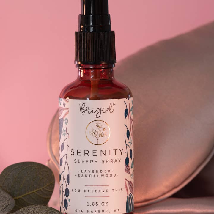 Brigid – Engroshandel Duftspray – Serenity Sleep Spray, søvnspray, beroligende spray, rumspray3