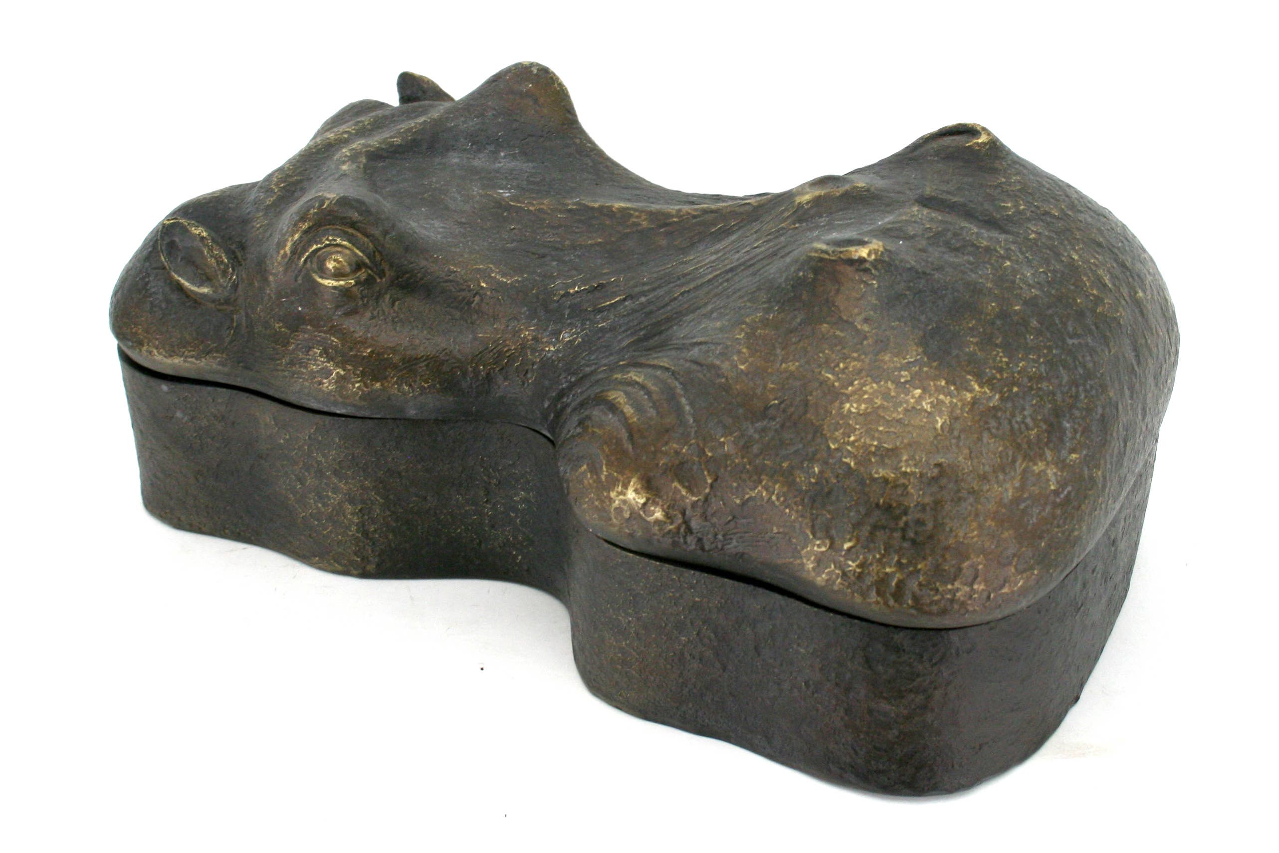 Modern World by Contrast Inc. - Wholesale Decorative Box - Mighty Hippopotamus Decorative Box1
