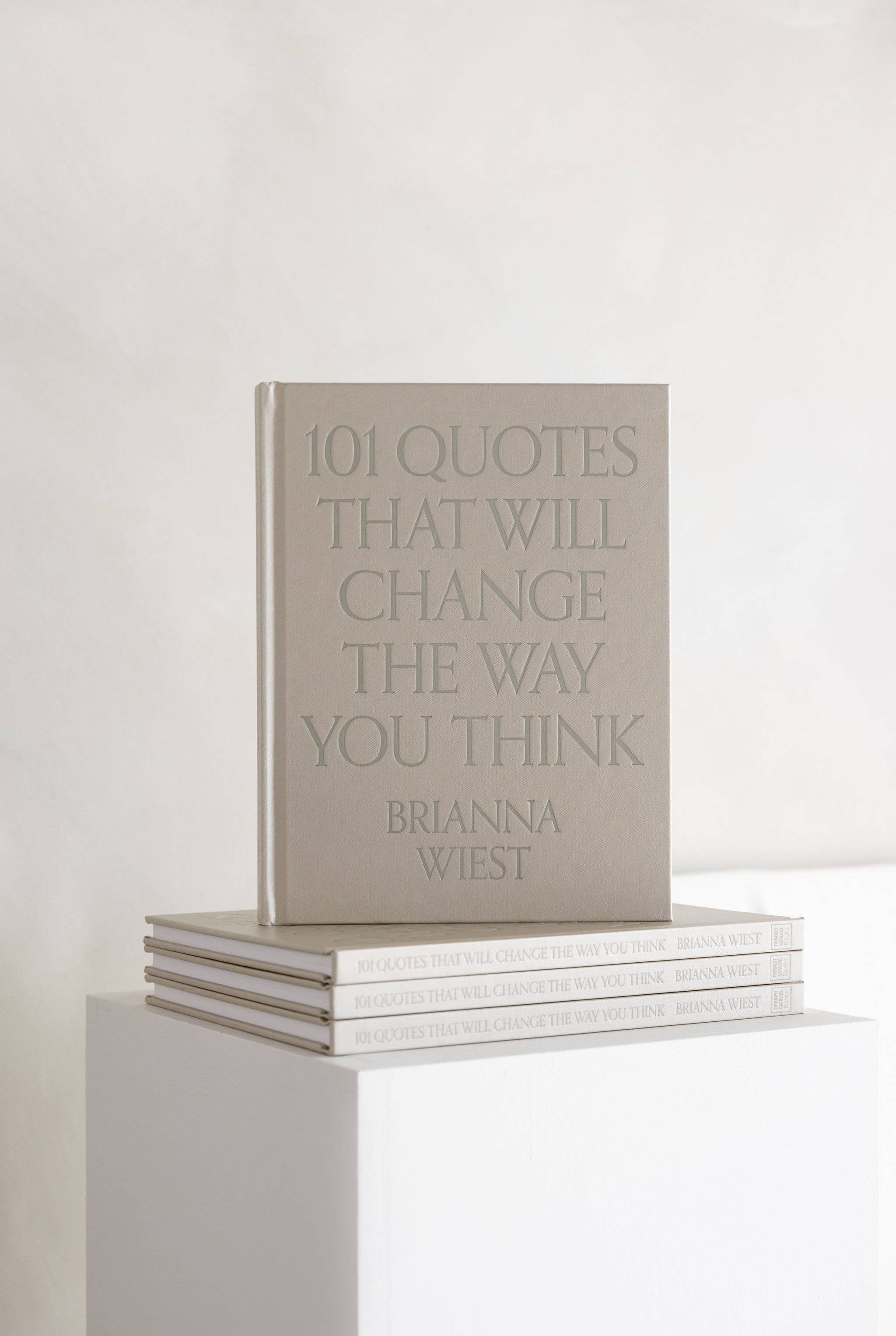 Thought Catalog - Wholesale Display Book - 101 Quotes That Will Change The Way You Think - table book6