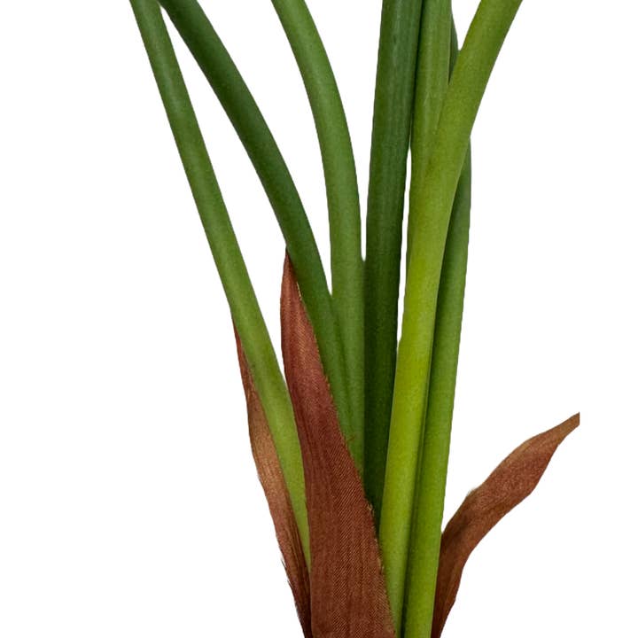 Angel Isabella - Wholesale Artificial plant - 35" Artificial Bird of Paradise Leaf Bush-7 Sprays4