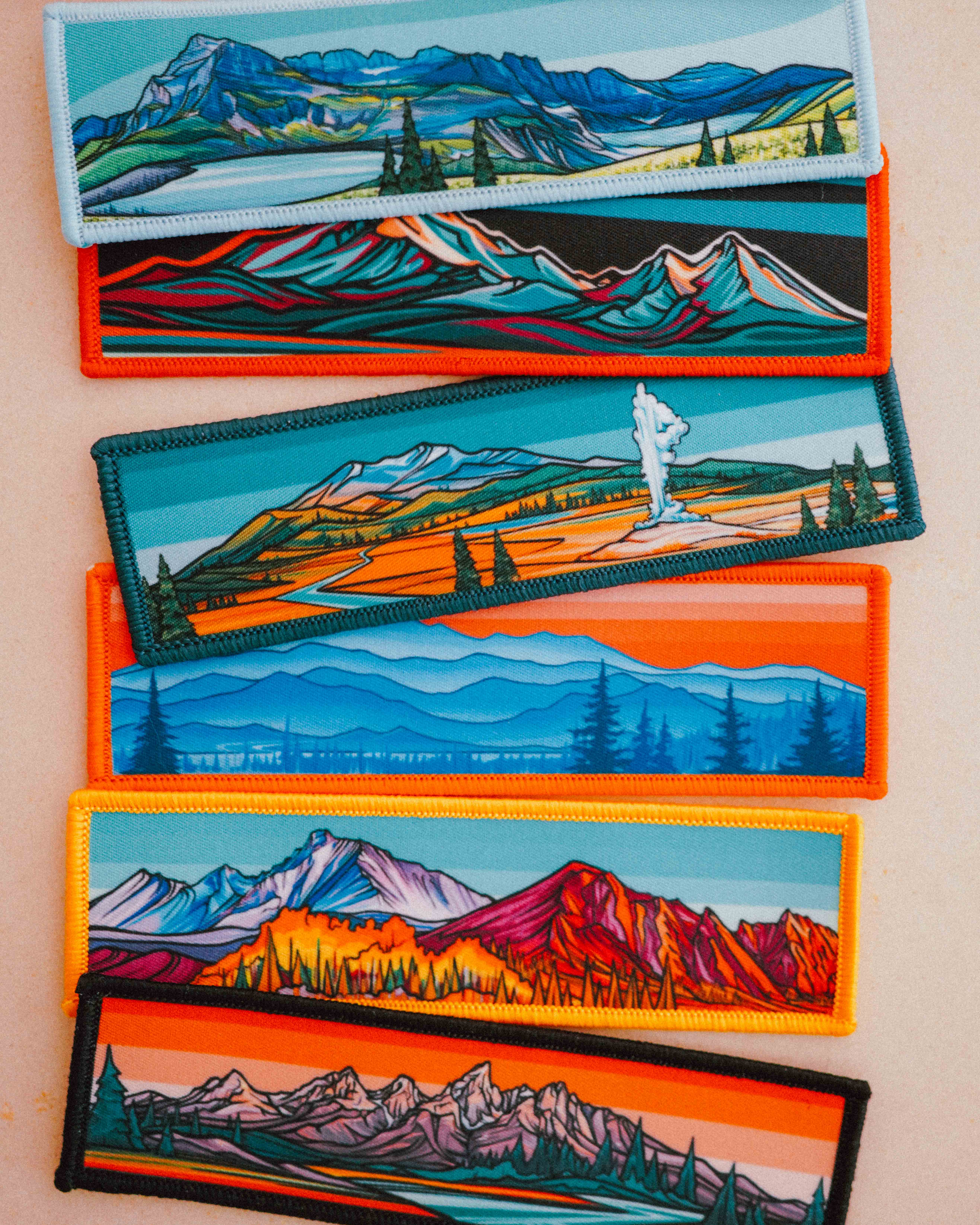 Hydrascape Stickers - Wholesale Patch - Cascade Patch2