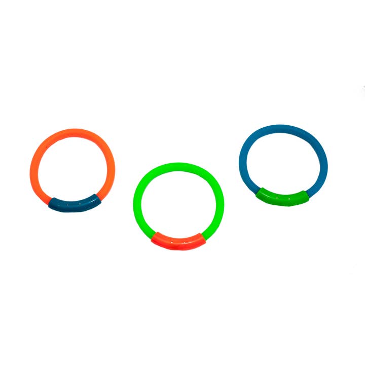 Lighted Dive Rings Set for Swimming Pool Fun for wholesale by Stream Machine