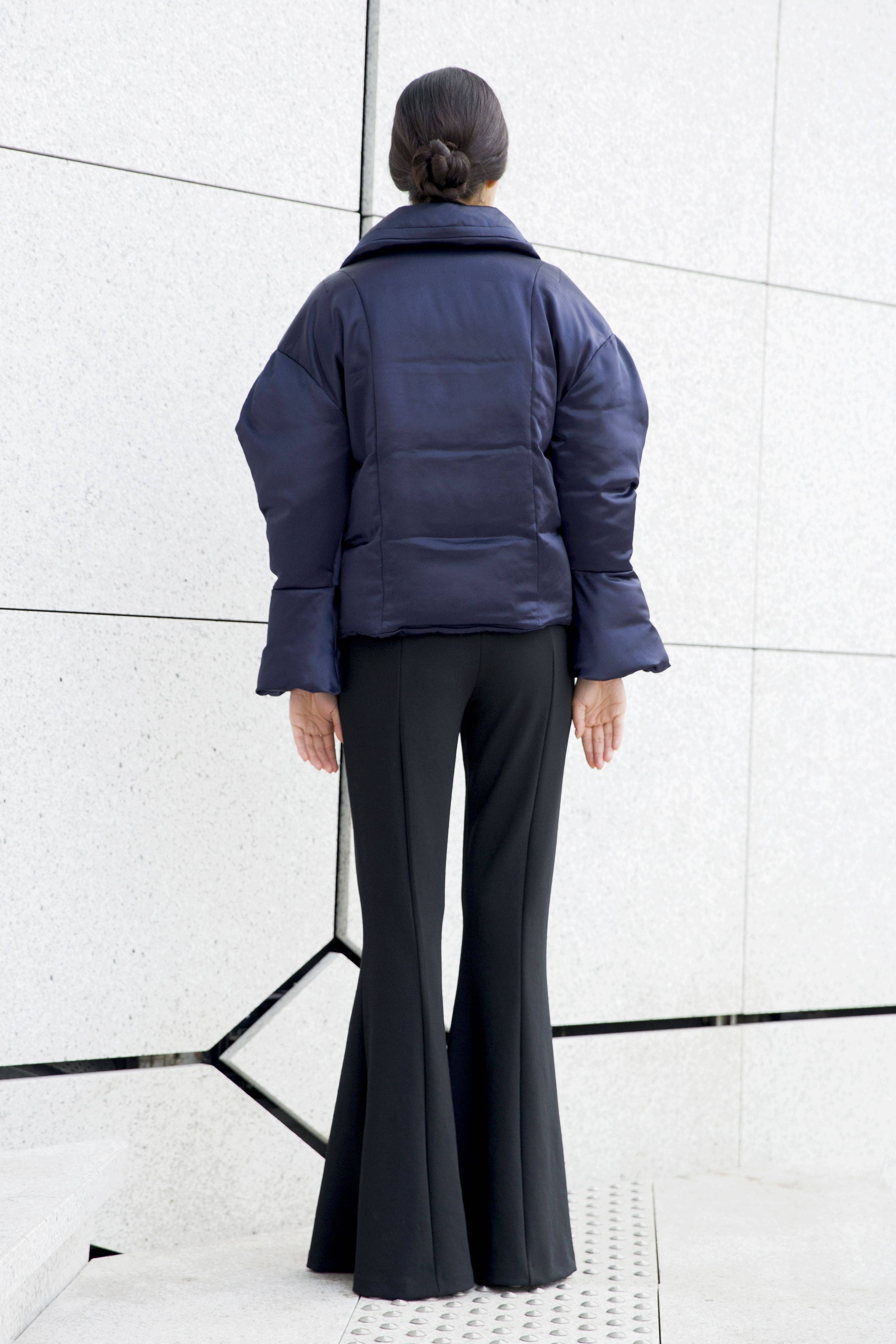 SUNDAY LIFE - Wholesale Puffer Jacket - Women's - REINE - ORIGINAL CUT SATIN DOWN JACKET2