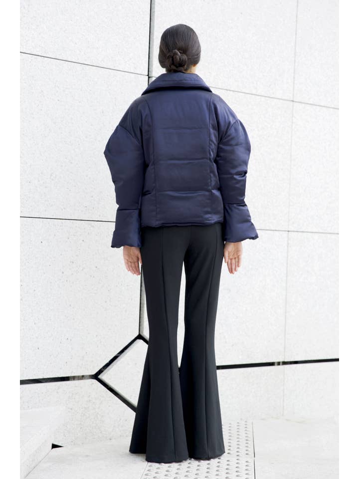 SUNDAY LIFE - Wholesale Puffer Jacket - Women's - REINE - ORIGINAL CUT SATIN DOWN JACKET2