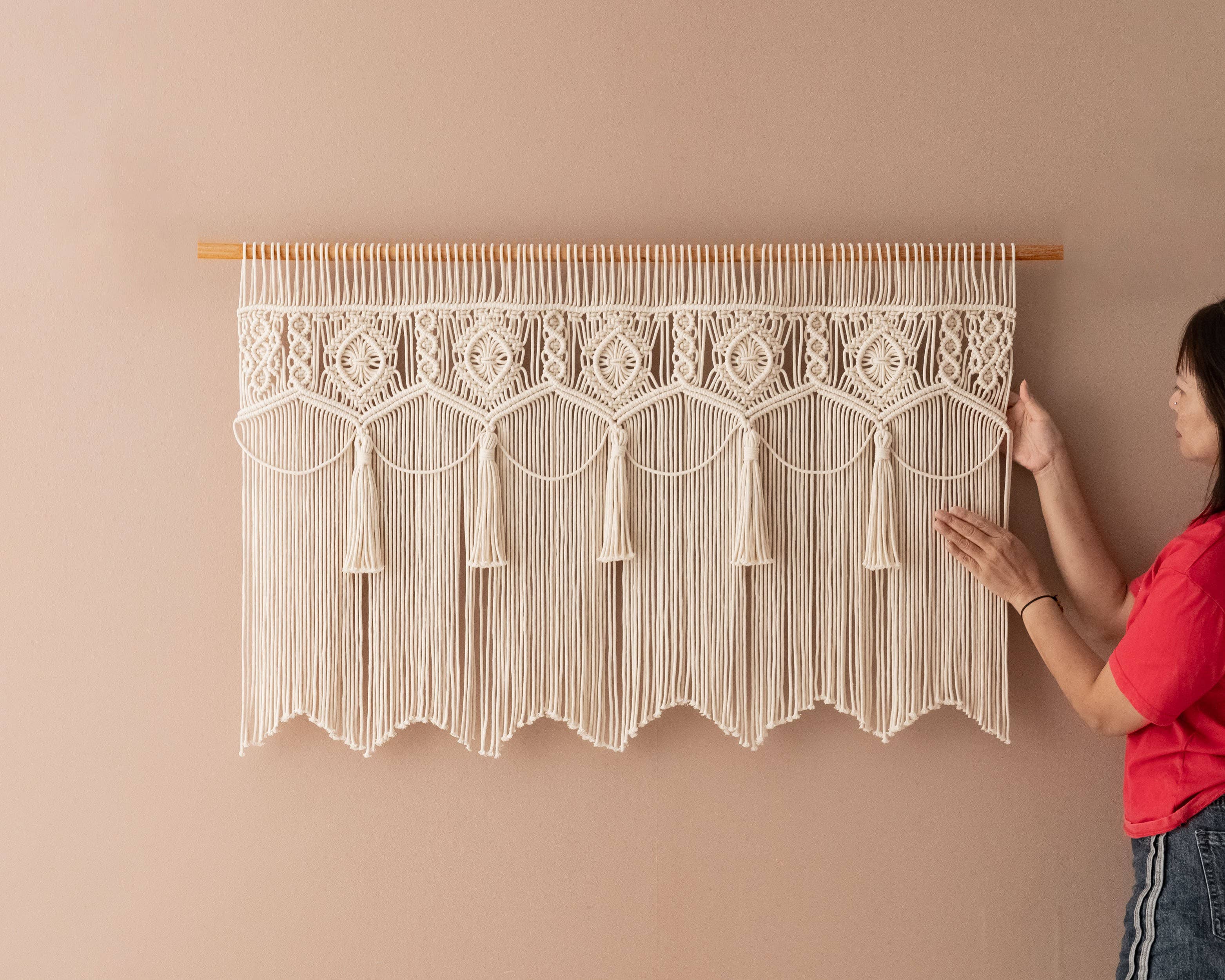 HeartCrafted - Wholesale Curtain - Macrame Curtain C1312