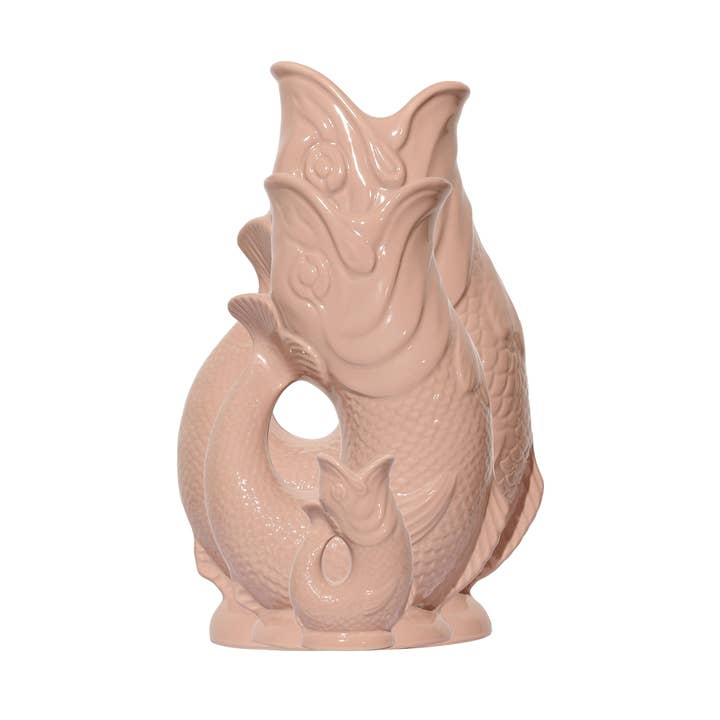 Chowning Tan Original Gluggle Jug - New for wholesale by Gluggle Jug / The Gluggle Jug Factory