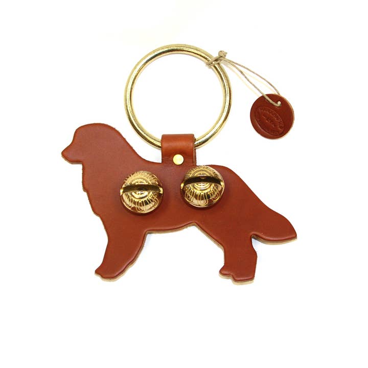 New England Bells - Wholesale Door Hanger - Designer Door Chime - Great Pyrenees / Golden Retriever2