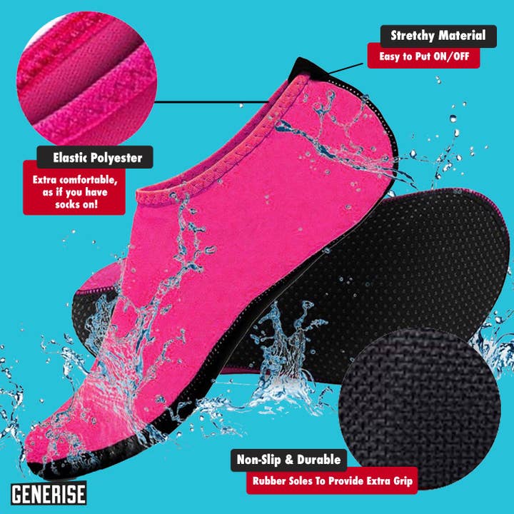 My Wholesale Warehouse - Wholesale Water Shoes - Women's - Generise Non Slip Quick Dry Water Shoes - Pair1