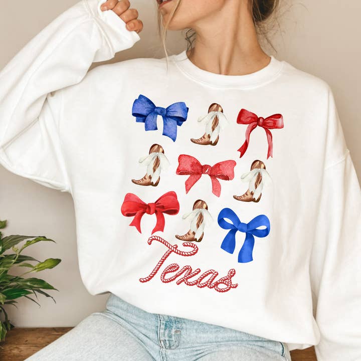 TEELUX - Venta al por mayor Papel transfer para sublimación - Botas y lazos Texas (camisa no incluida), película transparente transferida2