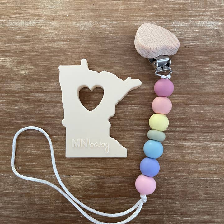 MNbaby - Wholesale Teether (Clip-On) - Baby - Minnesota Teether Set9