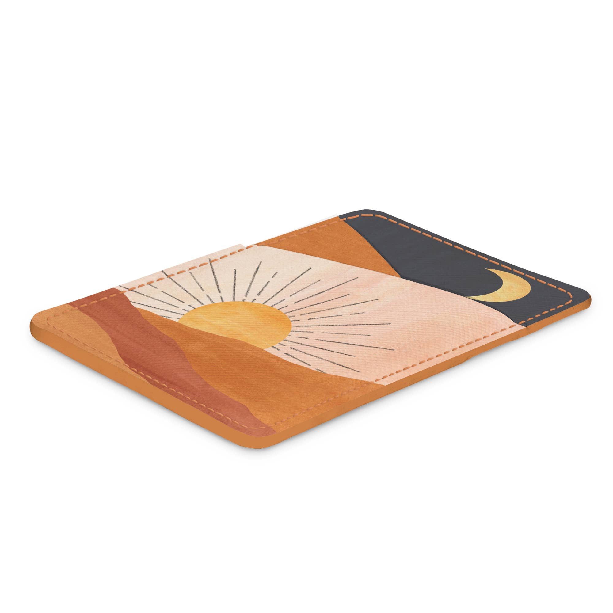 Studio Oh! - Vente Étui portefeuille pour téléphone – femme - Portefeuille pour téléphone portable Sunrise Moon2