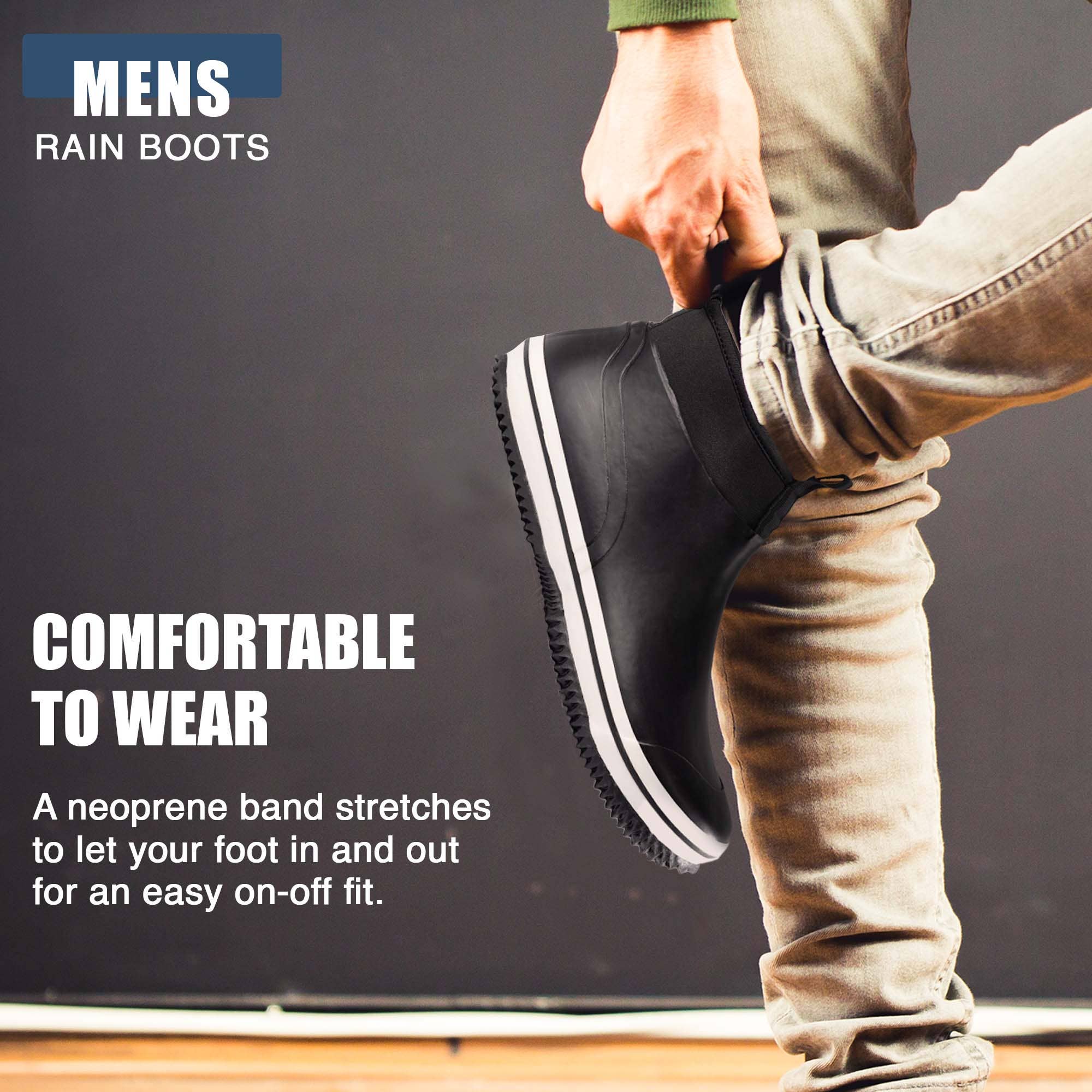 Next REGULAR FIT - Stivali Di Gomma - Black/nero - Foto 2