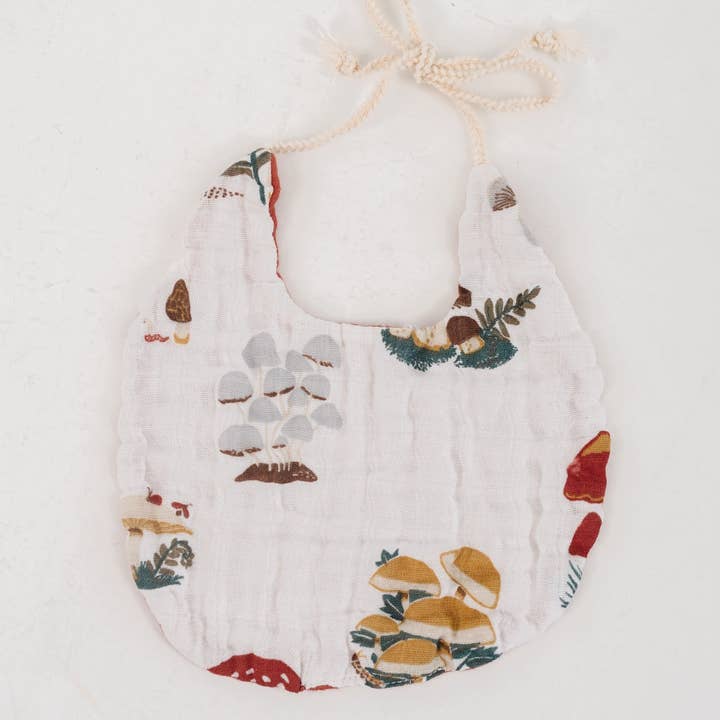 Clementine Kids - Wholesale Bib - Baby - Mushroom Bib1