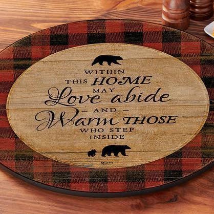 Within This Home - Lazy Susan Turntable for wholesale by Art Brand Studios