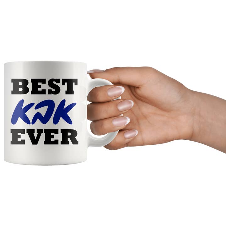 Gifts n'Shtick – Caneca por atacado – Melhor caneca Father Aba Ever com hebra2