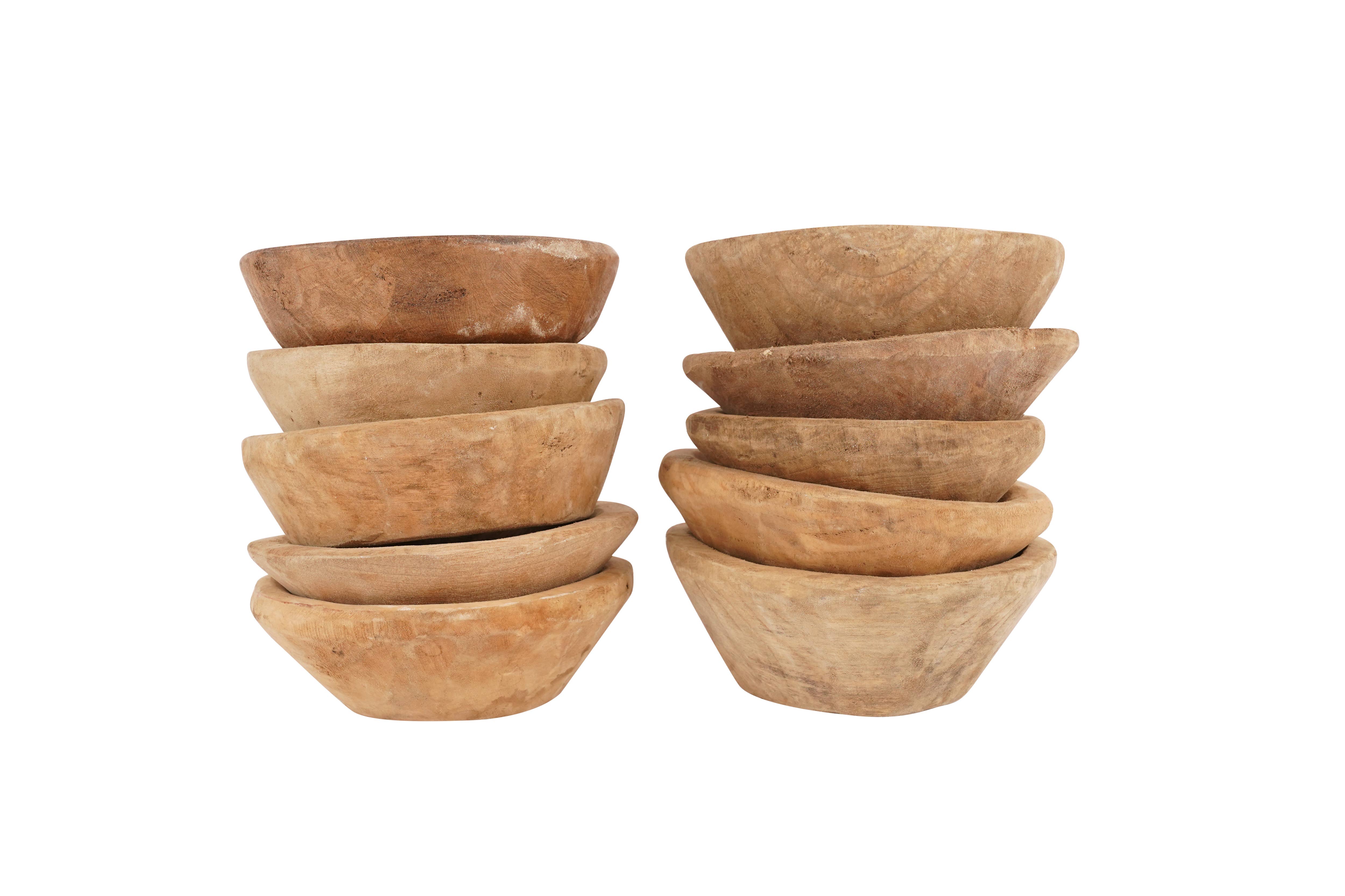 My Amigos Imports - Wholesale Candle holder - NFC-Not For Candles-WH4-Mini Round Bowl-5-6 inches-Raw2