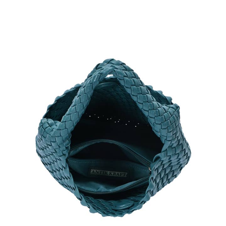 MMS Brands - Wholesale Satchel - Women's - Parker 2 in 1 Woven Satchel5