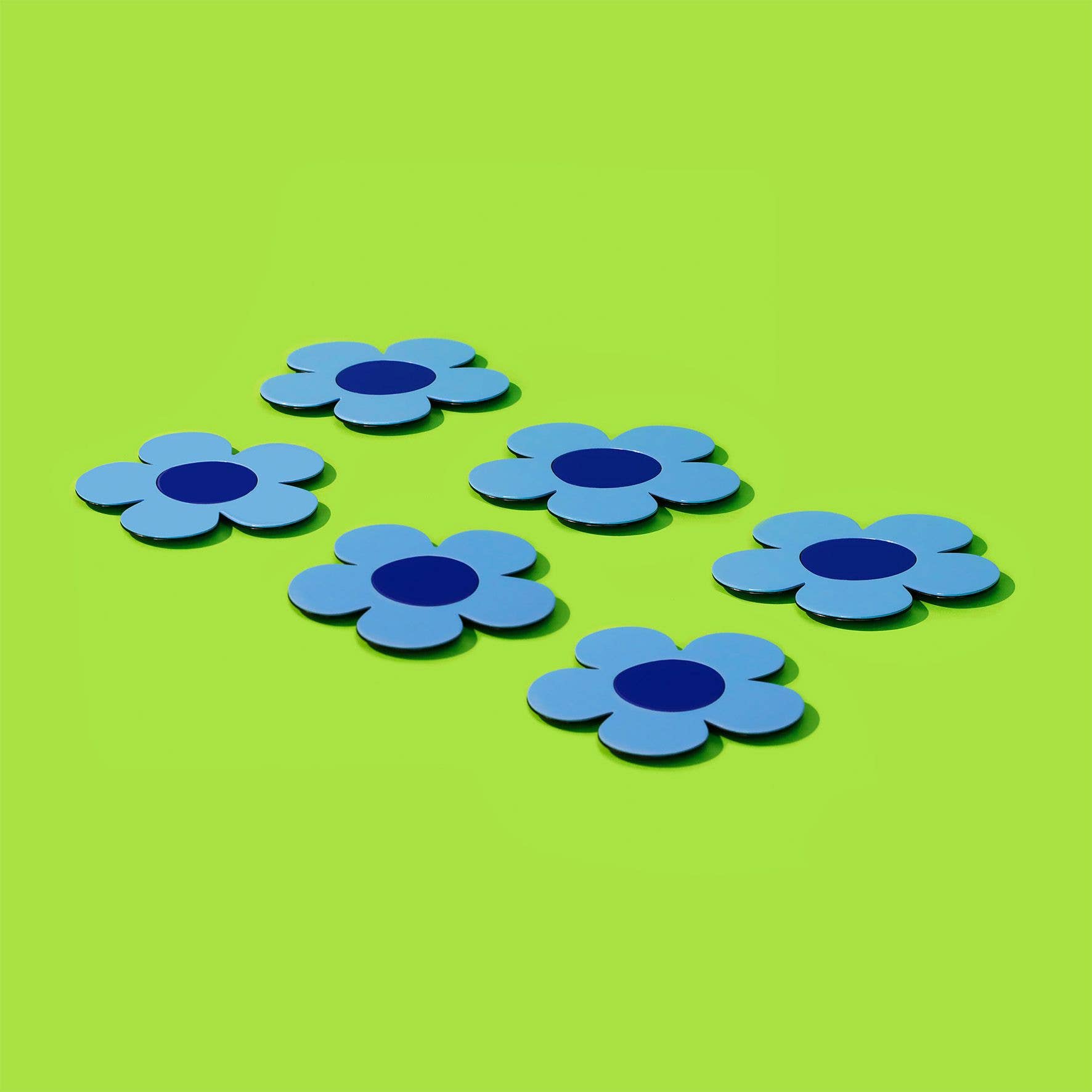 ISUWA – wholesale Coasters – Flower Coaster – Blue 0