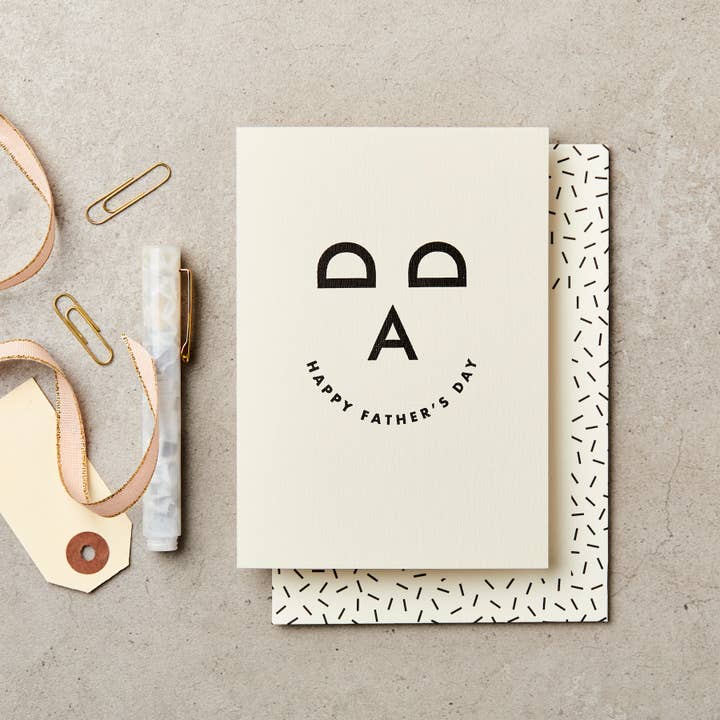 Gezichtskaart voor Vaderdag voor wholesale door Katie Leamon