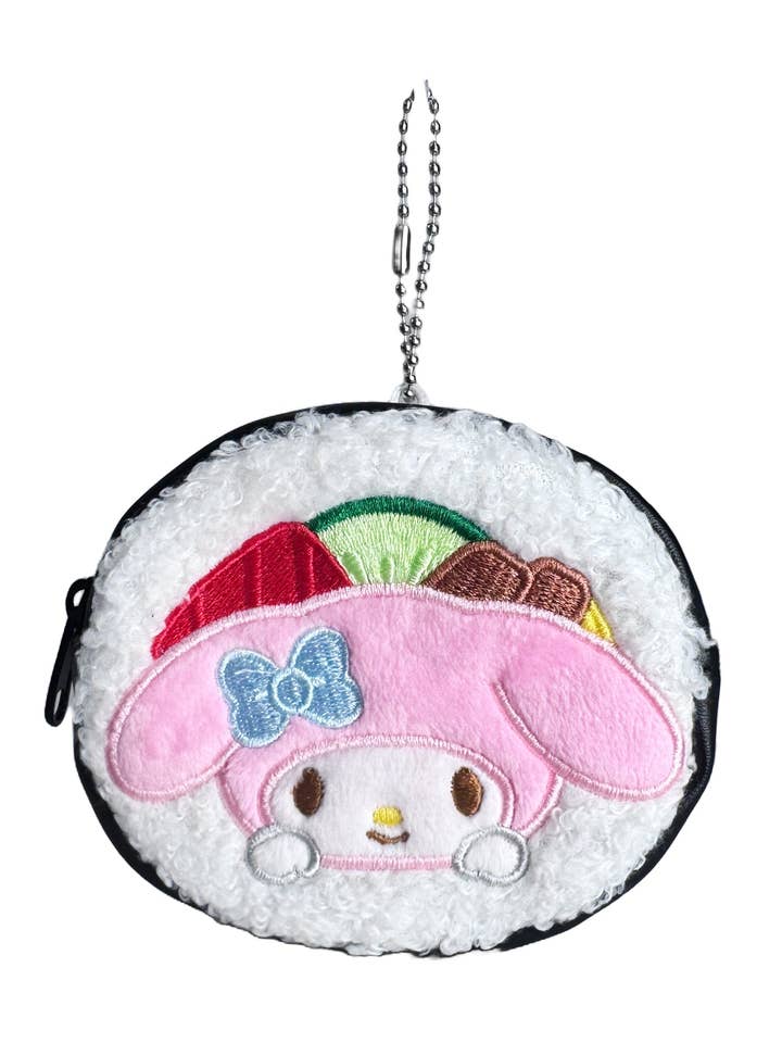 Sanrio My Melody Sushi Roll Mjukisdjur Myntväska för wholesale av LASR