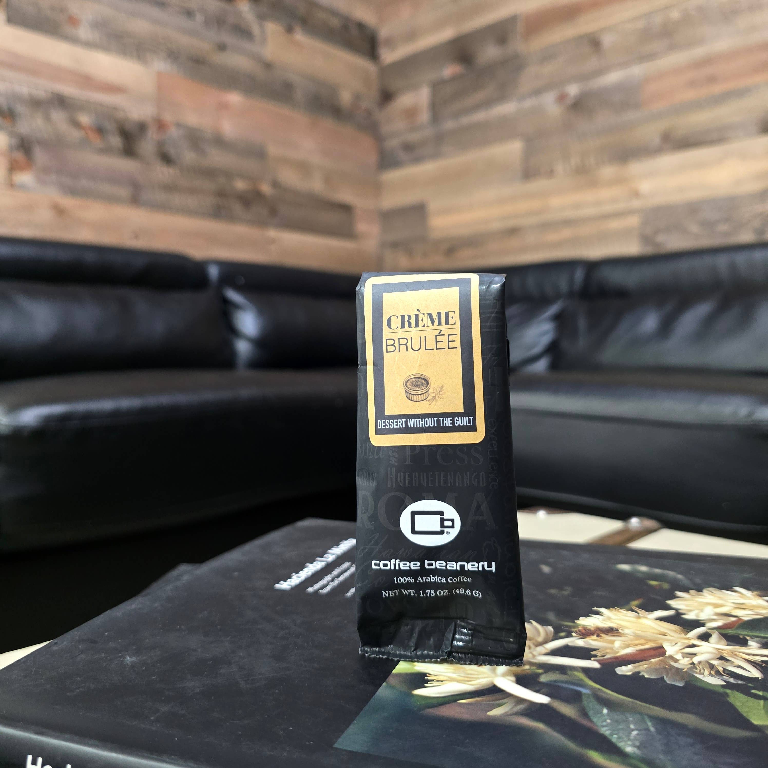 Coffee Beanery - Wholesale Ground Coffee - Creme Brulee Flavored Coffee | 1.75 oz One Pot Sampler4