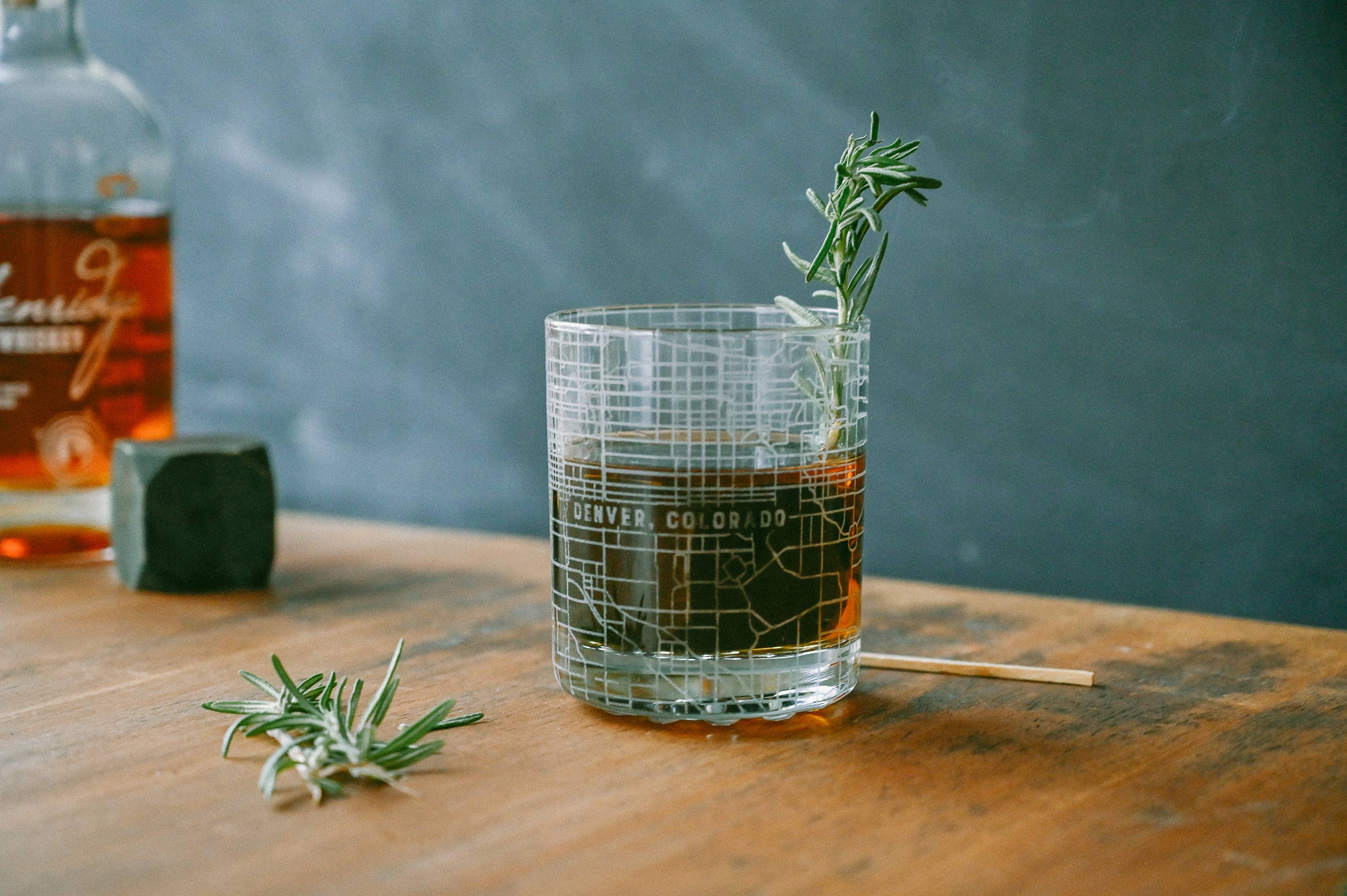 LumEngrave - Wholesale Cocktail/Liquor Glass - MT BIERSTADT,  CO | Engraved Whiskey Glass | Or Custom Map!6