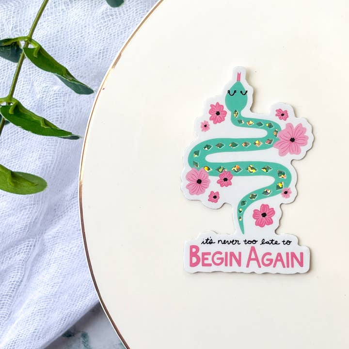 Sticker serpent pour la vente par Lightlaced