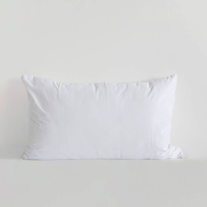 Copri cuscino impermeabile in jersey di cotone bianco per la vendita all'ingrosso da parte di Happyfriday