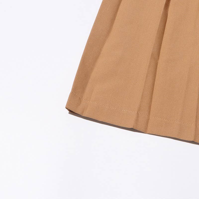Khaki PT019 High-Waist Pleated Wide-Leg Pants - Summer Chic for wholesale on Faire12