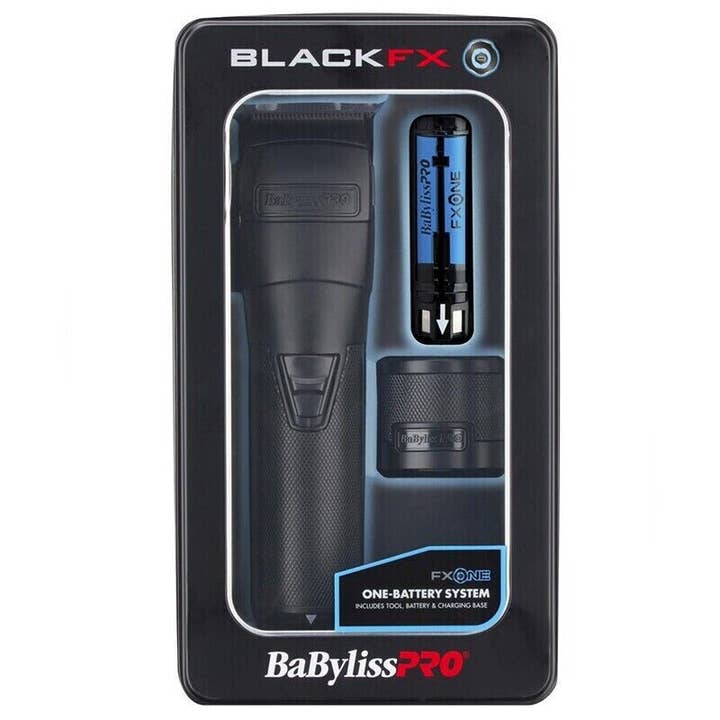 Salon Equipment Pros - Wholesale Clippers - Men's - BaByliss PRO FX ONE Black FX Cordless Clipper Black FX899MB