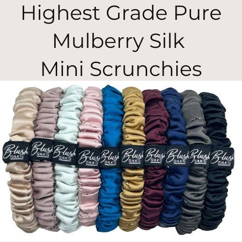 Blush Silks, minicoleteros de seda de morera pura de la mejor calidad para venta al por mayor de Blush Silks