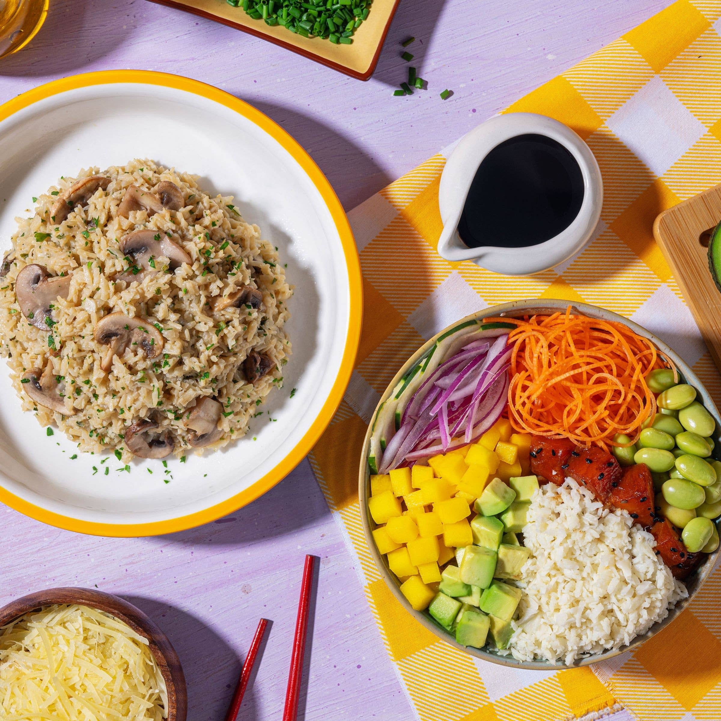 Natural Heaven - Wholesale Rice - Variety Best-Sellers: White Rice, Spaghetti, Angel Hair - 6 units/each1