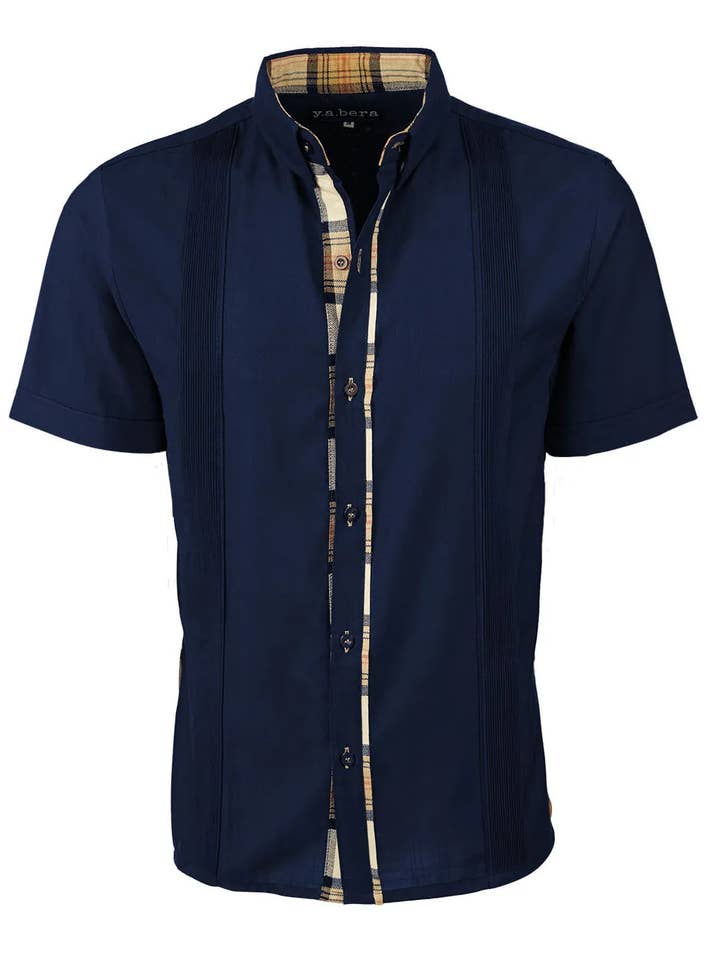 Y.A.Bera Clothing Modern Guayaberas - Wholesale Button Down Shirt - Men's - El Marino de Savile Guayabera5