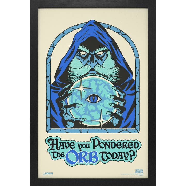 Pyramid America - Wholesale Art Print - Steven Rhodes - The Orb -11x17 Framed Print