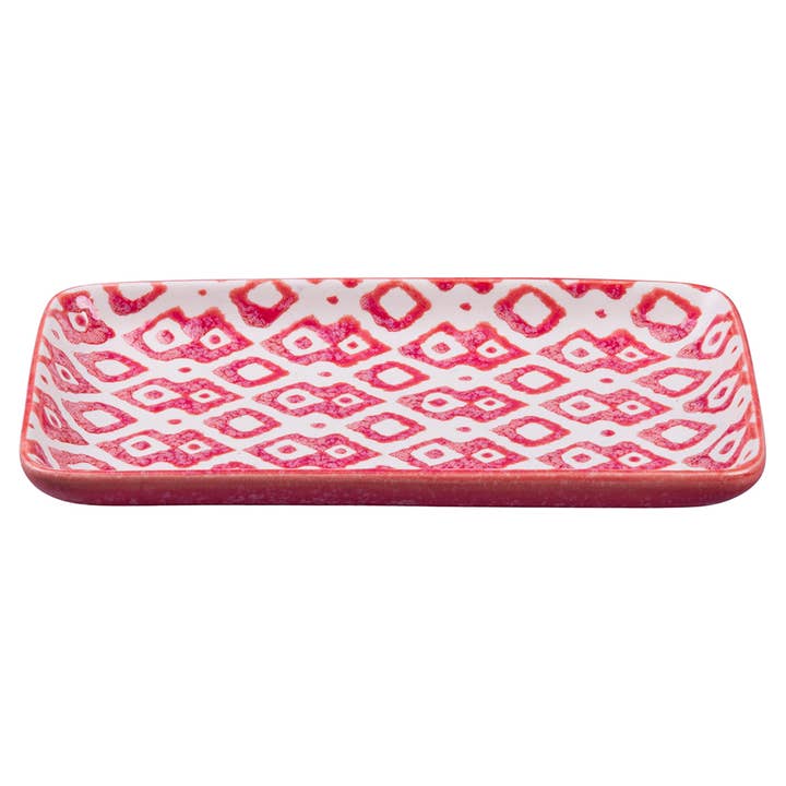 VdE Tivoli 1996 - Wholesale Decorative Tray - REACTIVE SET 3 RECTANGULAR TRAYS RED/BLUE/GRAY2