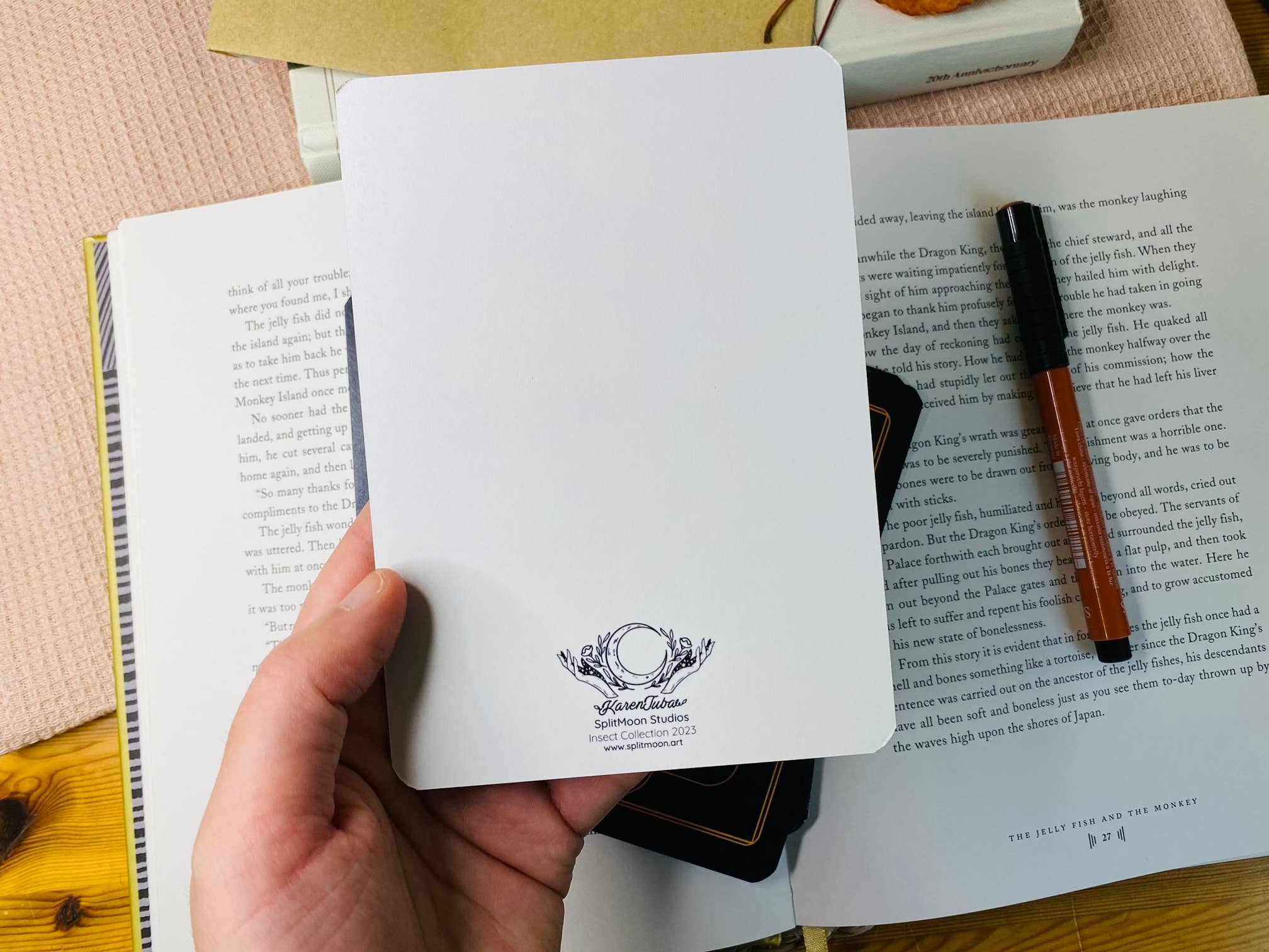 Split Moon Studios - Wholesale Art Print - A Set of Insect Art Prints - A6 Post Card Size - Artprint25