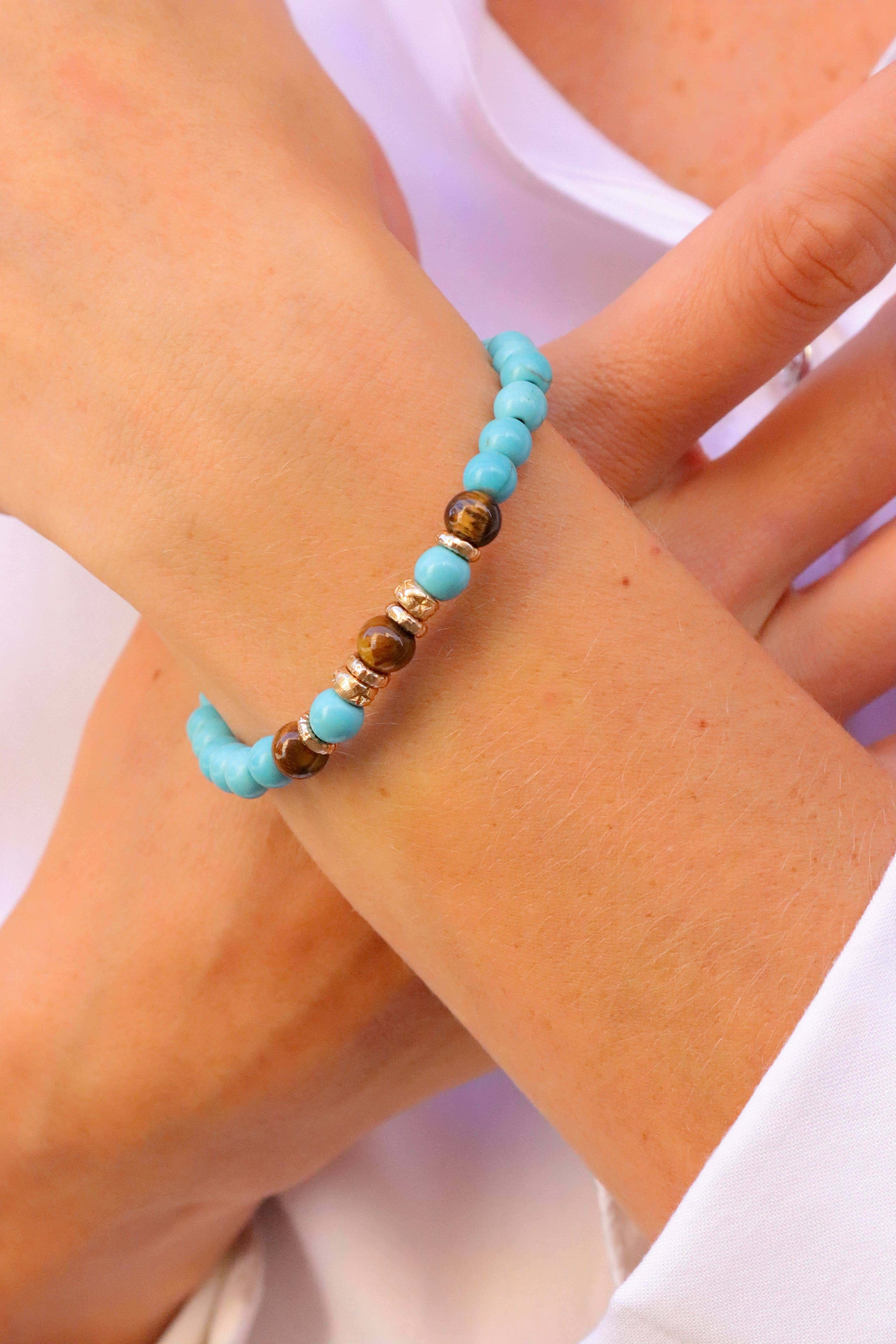 PLATADEPALO - Wholesale Beaded Bracelet - Unisex NUDER elastic bead bracelet2